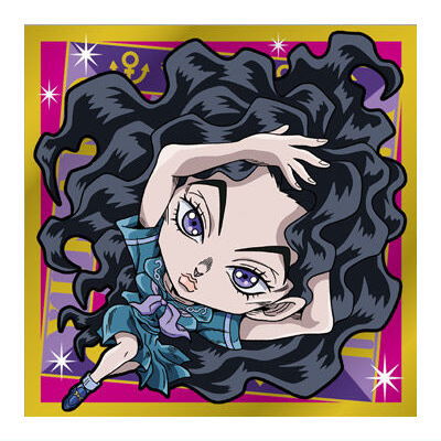 Niforamtion JoJo's Bizarre Adventure Seal Wafer Diamond Is Unbreakable Wafer ACT1 [16.Yukako Yamagishi / Love Deluxe (Rare)]