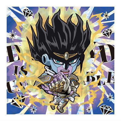 Niforamtion JoJo's Bizarre Adventure Seal Wafer Diamond Is Unbreakable Wafer ACT1 [26.Star Platinum (Stand Rare)]