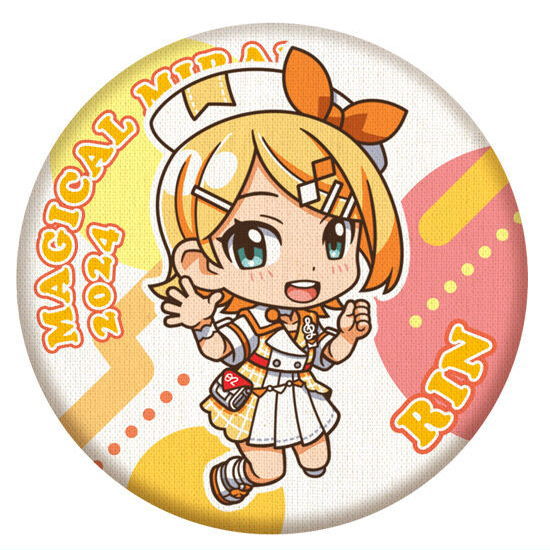 CAN BADGE COLLECTION Hatsune Miku Magical Mirai 2024 [8.Rin Kagamine Magical Mirai 2024]