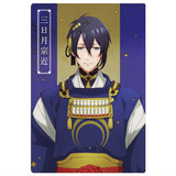 Touken Ranbu Kai Kyoden Moyuru Honnoji Twin Wafer [1.Mikazuki Munechika (Character card)]