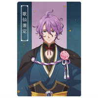 Touken Ranbu Kai Kyoden Moyuru Honnoji Twin Wafer [15.Kasen Kanesada (Character card)]