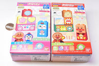 Block Lab Anpanman and Shop Wagon [Assorted 2 type set (1.Anpanman and popcorn wagon set/2.Kokin-chan and balloon wagon set)]