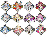 HoloLive Rubber Mascot ART Gummy [All 12 type set(Full Complete)]