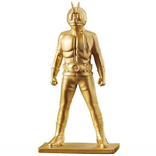 Kamen Rider Gavv Chocolate snack with figure [20.Kamen Rider 1 (Golden ver.)]