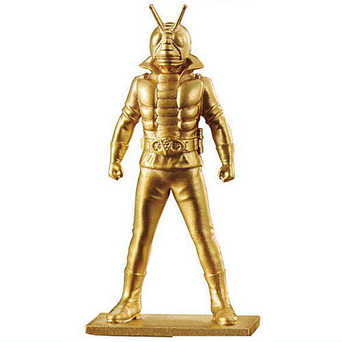 Kamen Rider Gavv Chocolate snack with figure [21.Kamen Rider V3 (Golden ver.)]