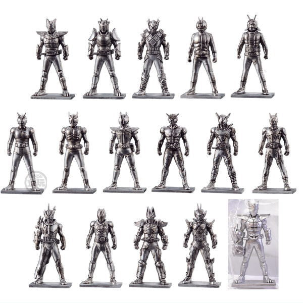 Kamen Rider Gavv Chocolate snack with figure [Silver 16 type set(Full Complete)]