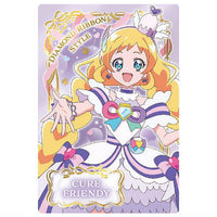 Wonderful PreCure! The Movie! Kirakira Card Gummy [2.Cure Friendy Diamond Ribbon Style]