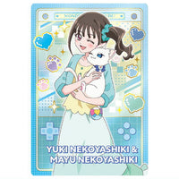 Wonderful PreCure! The Movie! Kirakira Card Gummy [6.Nekoyashiki  Yuki & Nekoyashiki Mayu]