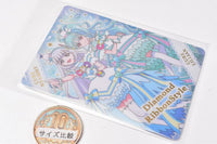 Wonderful PreCure! The Movie! Kirakira Card Gummy [9.Cure Nyammy & Cure Lillian Diamond Ribbon Style]