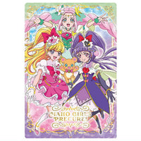 Wonderful PreCure! The Movie! Kirakira Card Gummy [10.Mahou Tsukai PreCure! Gathering (Holo rare card)]