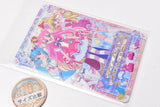 Wonderful PreCure! The Movie! Kirakira Card Gummy [14.Cure Wonderful & Cure Sky & Cure Miracle (Holo rare card)]