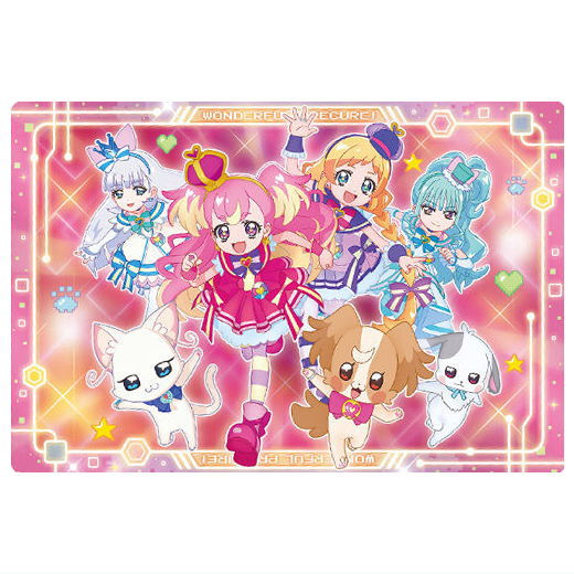 Wonderful PreCure! The Movie! Kirakira Card Gummy [16.Movie poster card 2]