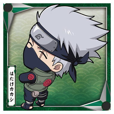 Niforamtion NARUTO Shippuden Ninkai Seal Wafer vol.3 [4.Kakashi Hatake (Normal)]