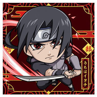 Niforamtion NARUTO Shippuden Ninkai Seal Wafer vol.3 [10.Itachi Uchiha (Super rare)]