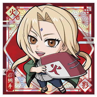 Niforamtion NARUTO Shippuden Ninkai Seal Wafer vol.3 [24.Tsunade (Hokage Rare)]