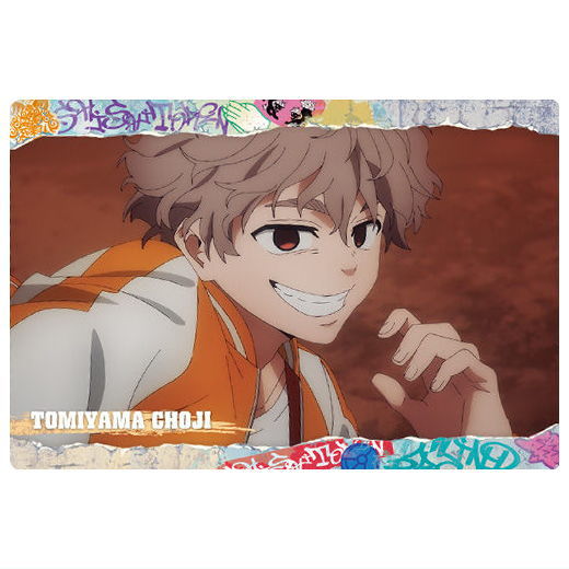 WIND BREAKER Wafer [12.Choji Tomiyama (Character Card N)]