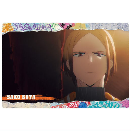 WIND BREAKER Wafer [13.Kota Sako (Character Card N)]
