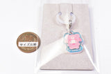 Sanrio Characters Acrylic Charm Chocolate in Snack [1.My Melody (Latte kuma Series)]