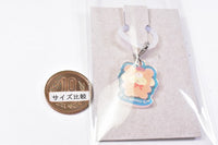 Sanrio Characters Acrylic Charm Chocolate in Snack [2.Pompompurin (Latte kuma Series)]