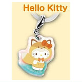 Sanrio Characters Acrylic Charm Chocolate in Snack [6.Hello Kitty (Forest Animal Series)]