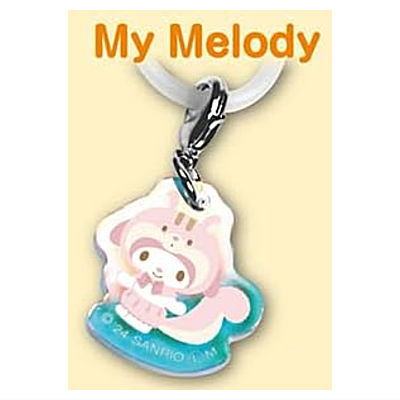 Sanrio Characters Acrylic Charm Chocolate in Snack [7.My Melody (Forest Animal Series)]