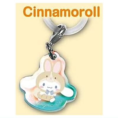Sanrio Characters Acrylic Charm Chocolate in Snack [9.Cinnamoroll (Forest Animal Series)]