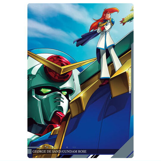 Itajaga Mobile Suit Gundam Visual Art Collection [13.George de Sand/ Gundam Rose (N)]