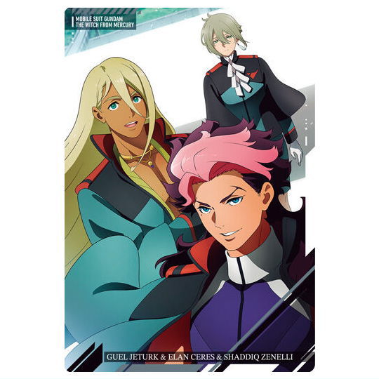 Itajaga Mobile Suit Gundam Visual Art Collection [23.Guel Jeturk & Elan Ceres & Shaddiq Zenelli (R)]