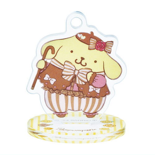 Sanrio Characters Acrylic Stand Gummy [2.Pompompurin]