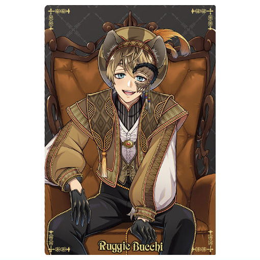 Disney Twisted Wonderland Twin Wafer Part.5 [8.Ruggie Bucchi (Character Card)]