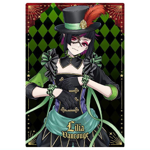 Disney Twisted Wonderland Twin Wafer Part.5 [22.Lilia Vanrouge (Character Card)]