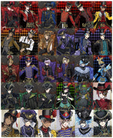 Disney Twisted Wonderland Twin Wafer Part.5 [All 30 type set(Full Complete)]