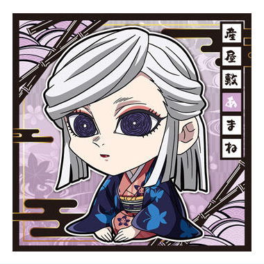 Niforamtion Kimetsu no Yaiba Deformed Style Sticker Wafer Part.12 [3.Amane Ubuyashiki (Normal)]