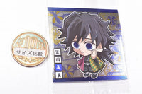 Niforamtion Kimetsu no Yaiba Deformed Style Sticker Wafer Part.12 [12.Giyuu Tomioka (Rare)]