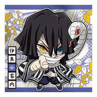 Niforamtion Kimetsu no Yaiba Deformed Style Sticker Wafer Part.12 [14.Obanai Iguro (Rare)]