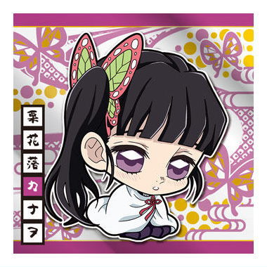 Niforamtion Kimetsu no Yaiba Deformed Style Sticker Wafer Part.12 [17.Kanao Tsuyuri (Rare)]