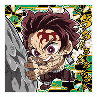 Niforamtion Kimetsu no Yaiba Deformed Style Sticker Wafer Part.12 [20.Tanjirou Kamado (Super Rare)]