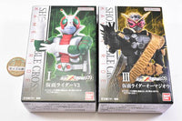 SHODO DOUBLE CROSS Kamen Rider Part.9 [Assorted 2 type set (1.Kamen Rider V3/3.Kamen Rider Ohma Zi-O)]