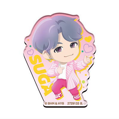 TinyTAN  Chara Magnets [4.Boy With Luv SUGA]
