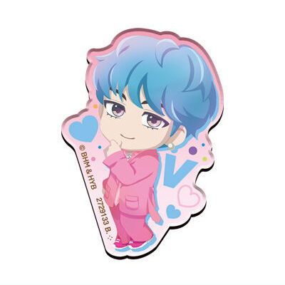 TinyTAN  Chara Magnets [7.Boy With Luv V]