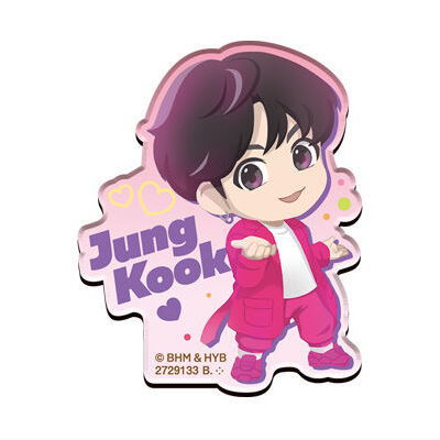 TinyTAN  Chara Magnets [8.Boy With Luv Jung Kook]