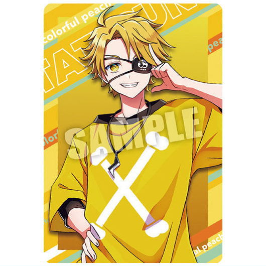 Colorful peach Wafer [4.Tattsun (special art card)]