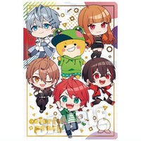 Colorful peach Wafer [23.JPAPA & Yuankun & Eto &  Uri & Hiro & Siva (shugo card)(gold foil stamping)]