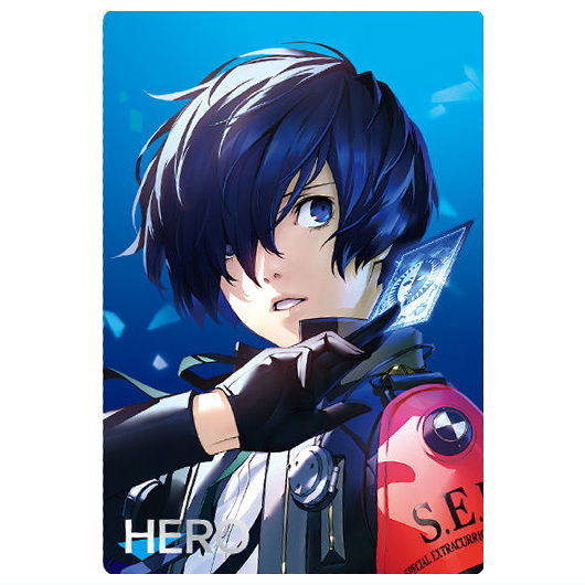 Persona Series Wafer P3R�•P5R [1.P3R Main character (character card)(P3R)]