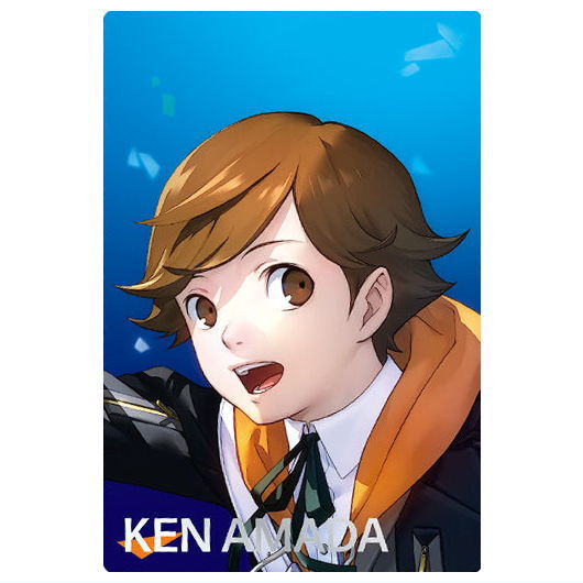 Persona Series Wafer P3R�•P5R [9.Ken Amada (character card)(P3R)]