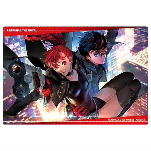 Persona Series Wafer P3R�•P5R [27.P5R Main character & Kasumi (Visual card)]