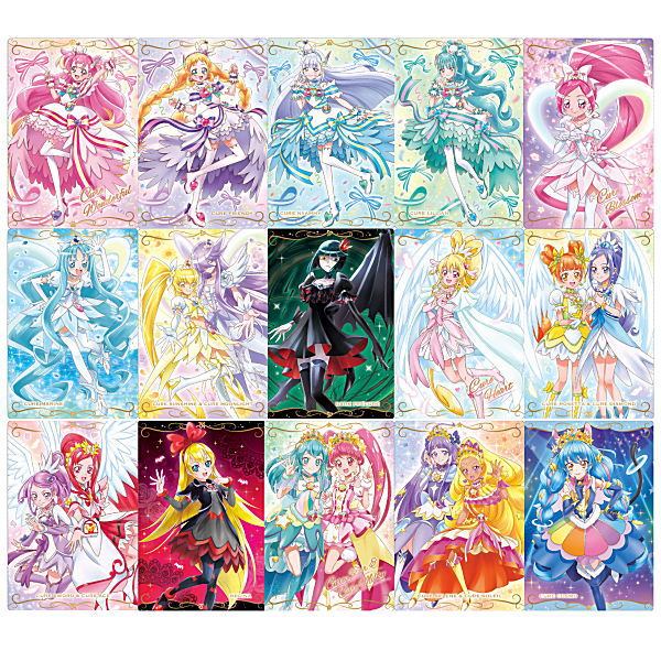 PreCure Card Wafer Part.10 [Assorted 15 type set (1-15)]