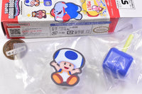 Super Mario Bros. Wonder Panel Clip Stand [6.Blue Toad (Kime-pose)]