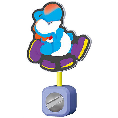 Super Mario Bros. Wonder Panel Clip Stand [11.Light Blue Yoshi (Funbari)]