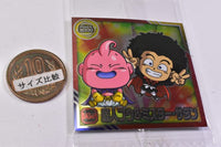 Dragon Ball Super Warrior Seal Wafer Super Aratanaru Tabidachi [6.Majin Buu & Mr. Satan (Normal)]